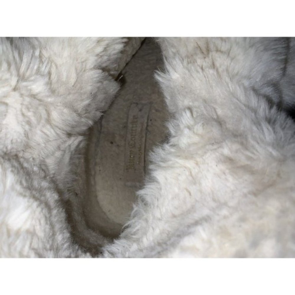 Juicy Couture Firecracker Boots Faux Fur Lined Hidden Winter Wedges Women's 9.5 - Picture 10 of 12